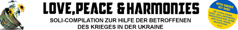 // UKRAINE-SOLI-COMPILATION mit DIE TOTEN HOSEN, DORO, UDO LINDENBERG, ANTI-FLAG, SEEED, NIEDECKENS BAP, BEATSTEAKS, SLIME u.v.a. // **** Ein Krieg, mitten in Europa. Das erschüttert uns alle. Aber wir können uns zeigen und mit Spenden und Taten den Menschen in und aus der Ukraine helfen! Als ein Zeichen für Frieden, für Völkerverständigung und für internationale Solidarität setzen wir Musik in Form einer CD/LP-Compilation ein, die ihr jetzt vorbestellen könnt, um sofort zu helfen!